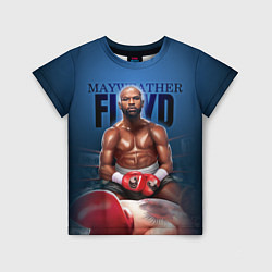 Футболка детская Mayweather, цвет: 3D-принт