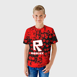 Футболка детская Roblox, цвет: 3D-принт — фото 2