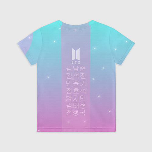 Детская футболка BTS / 3D-принт – фото 2