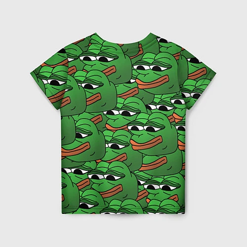 Детская футболка Pepe The Frog / 3D-принт – фото 2