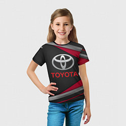 Футболка детская TOYOTA, цвет: 3D-принт — фото 2