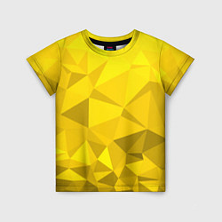 Футболка детская YELLOW ABSTRACT, цвет: 3D-принт