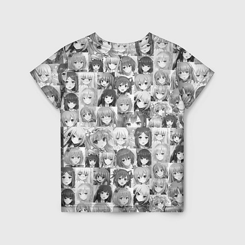 Детская футболка Аниме девушки / 3D-принт – фото 2