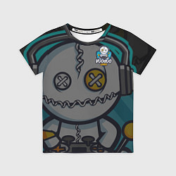 Футболка детская Форма Voodoo Gamer, цвет: 3D-принт