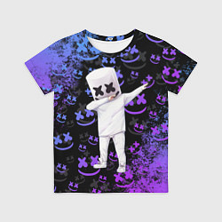 Футболка детская Marshmello, цвет: 3D-принт
