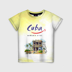 Футболка детская Куба, цвет: 3D-принт