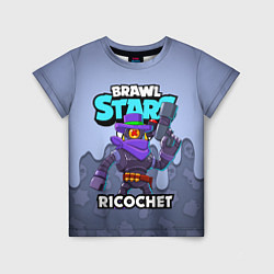 Футболка детская BRAWL STARS RICOCHET, цвет: 3D-принт