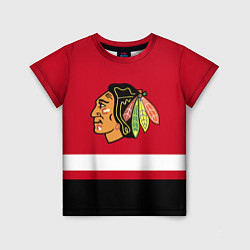 Футболка детская Chicago Blackhawks, цвет: 3D-принт