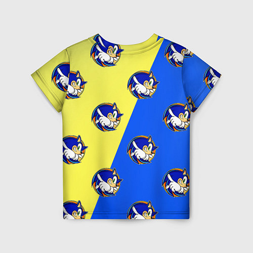 Детская футболка Sonic - Соник / 3D-принт – фото 2
