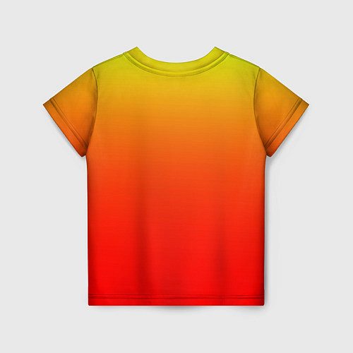 Детская футболка Оранж / 3D-принт – фото 2