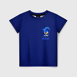 Футболка детская SONIC, цвет: 3D-принт
