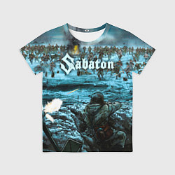 Футболка детская Sabaton, цвет: 3D-принт