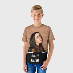 Футболка детская Billie Eilish, цвет: 3D-принт — фото 2