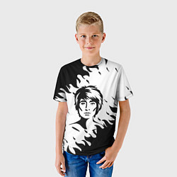 Футболка детская Zемфира спина, цвет: 3D-принт — фото 2