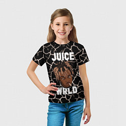 Футболка детская Juice WRLD, цвет: 3D-принт — фото 2