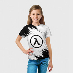 Футболка детская HALF-LIFE 3, цвет: 3D-принт — фото 2