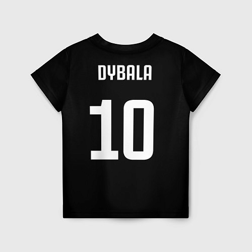 Детская футболка Форма Paulo Dybala / 3D-принт – фото 2