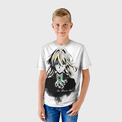 Футболка детская Вайолет, цвет: 3D-принт — фото 2