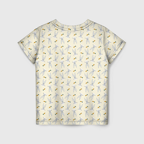 Детская футболка Багз Банни паттерн / 3D-принт – фото 2