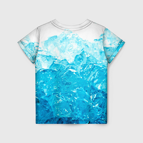 Детская футболка Лёд / 3D-принт – фото 2
