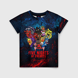 Футболка детская Five Nights At Freddys, цвет: 3D-принт