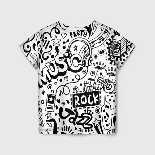 Детская футболка Rock / 3D-принт – фото 2