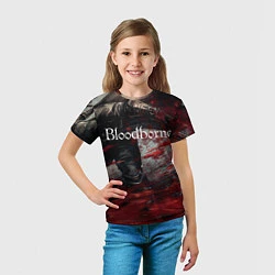Футболка детская Bloodborne, цвет: 3D-принт — фото 2