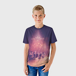 Футболка детская BTS, цвет: 3D-принт — фото 2