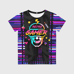Футболка детская RETROGAMER3D47, цвет: 3D-принт