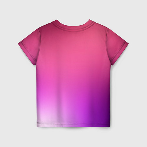 Детская футболка Нежный цвет / 3D-принт – фото 2
