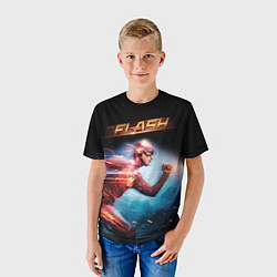 Футболка детская The Flash, цвет: 3D-принт — фото 2