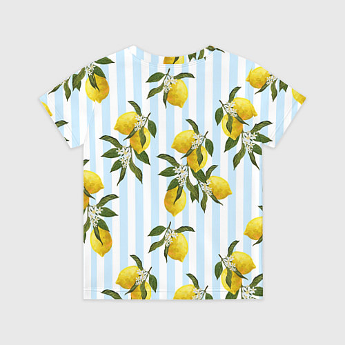 Детская футболка Лимоны / 3D-принт – фото 2