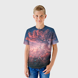 Футболка детская Anime art, цвет: 3D-принт — фото 2
