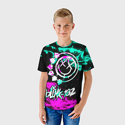 Футболка детская Blink-182 6, цвет: 3D-принт — фото 2