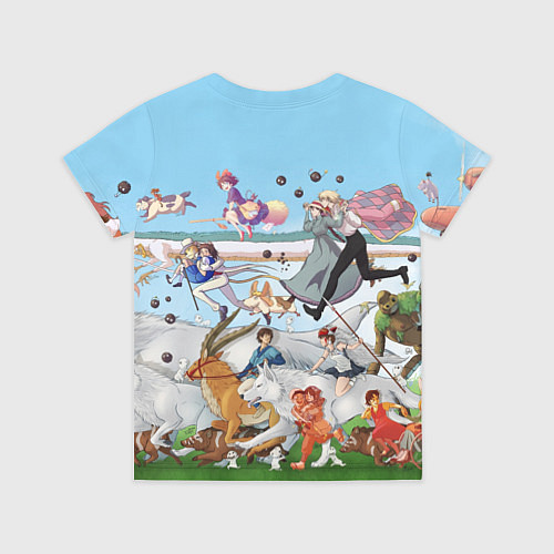 Детская футболка Studio Ghibli / 3D-принт – фото 2