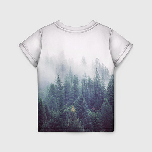Детская футболка Сибирский лес / 3D-принт – фото 2