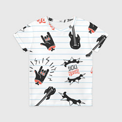 Футболка детская Ты рокер, цвет: 3D-принт