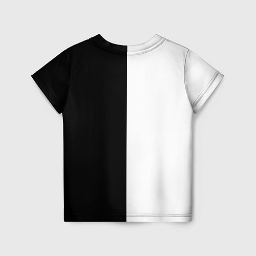 Детская футболка BLACK & WHITE / 3D-принт – фото 2