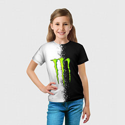 Футболка детская MONSTER ENERGY, цвет: 3D-принт — фото 2