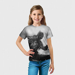 Футболка детская DARK SOULS, цвет: 3D-принт — фото 2