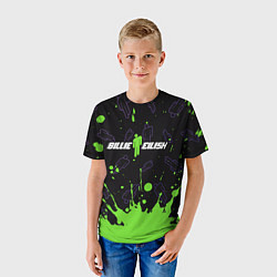 Футболка детская BILLIE EILISH БИЛЛИ АЙЛИШ, цвет: 3D-принт — фото 2