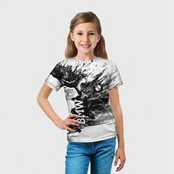Футболка детская BMW, цвет: 3D-принт — фото 2