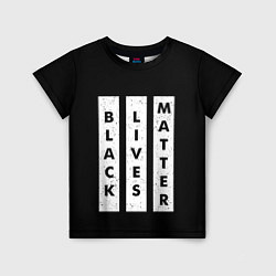 Детская футболка Black lives matter Z