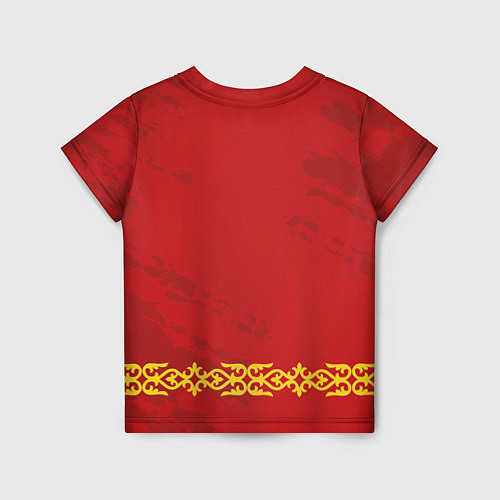 Детская футболка Киргизия / 3D-принт – фото 2