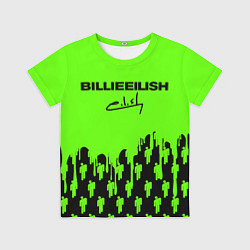 Футболка детская BILLIE EILISH БИЛЛИ АЙЛИШ, цвет: 3D-принт