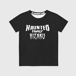 Футболка детская KIZARU HAUNTED FAMILY, цвет: 3D-принт