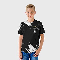Футболка детская JUVENTUS, цвет: 3D-принт — фото 2