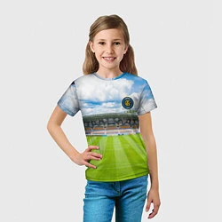 Футболка детская FC INTER, цвет: 3D-принт — фото 2