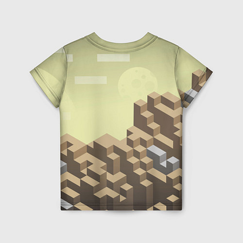 Детская футболка Minecraft / 3D-принт – фото 2