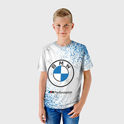Футболка детская BMW БМВ, цвет: 3D-принт — фото 2